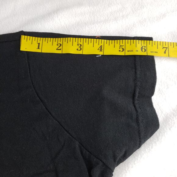 Upper Playground Shirt Womens Small Black Cassette Tape Short Sleeve 100% Cotton - Picture 5 of 8